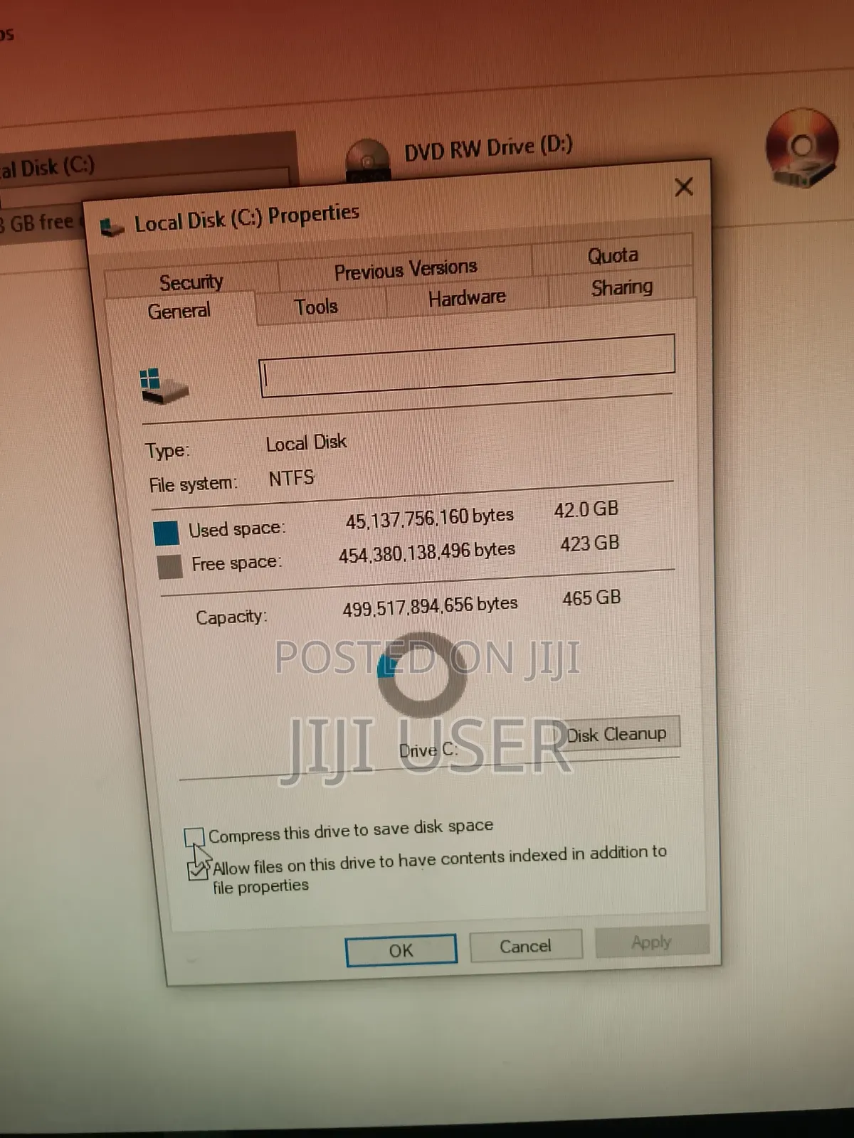 Desktop Computer HP 8GB Intel Core i5 HDD 512GB
