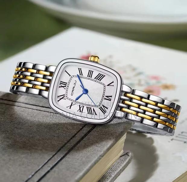 Gold and Silver Crrju Ladies Watch