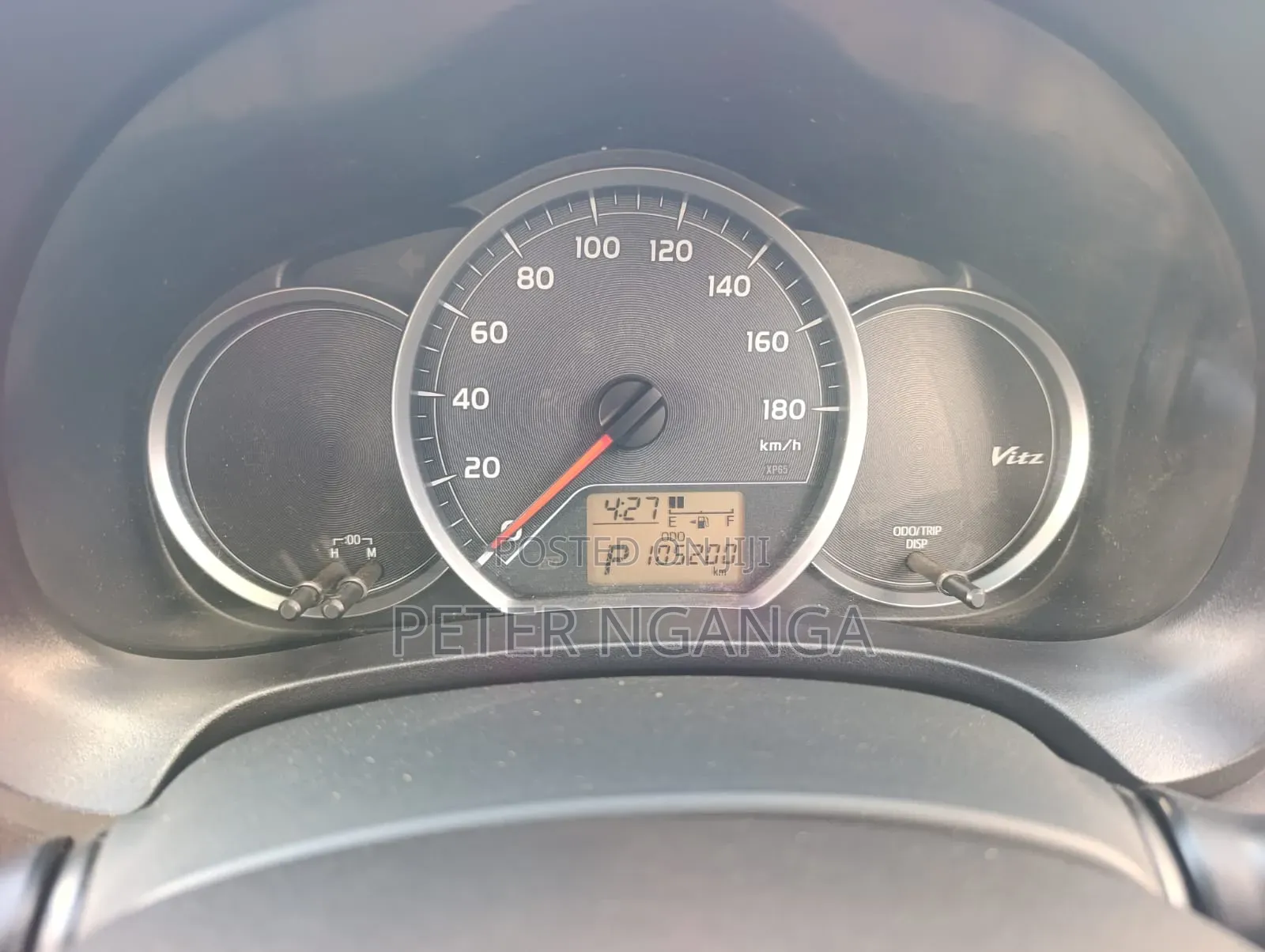 Toyota Vitz 2013 Blue