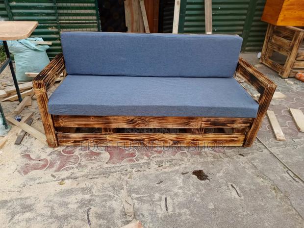 Pallet Three Seater Sofa for Sale - thumbnail 2