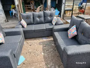 Grey 7seater Sofa Set Available for Sale