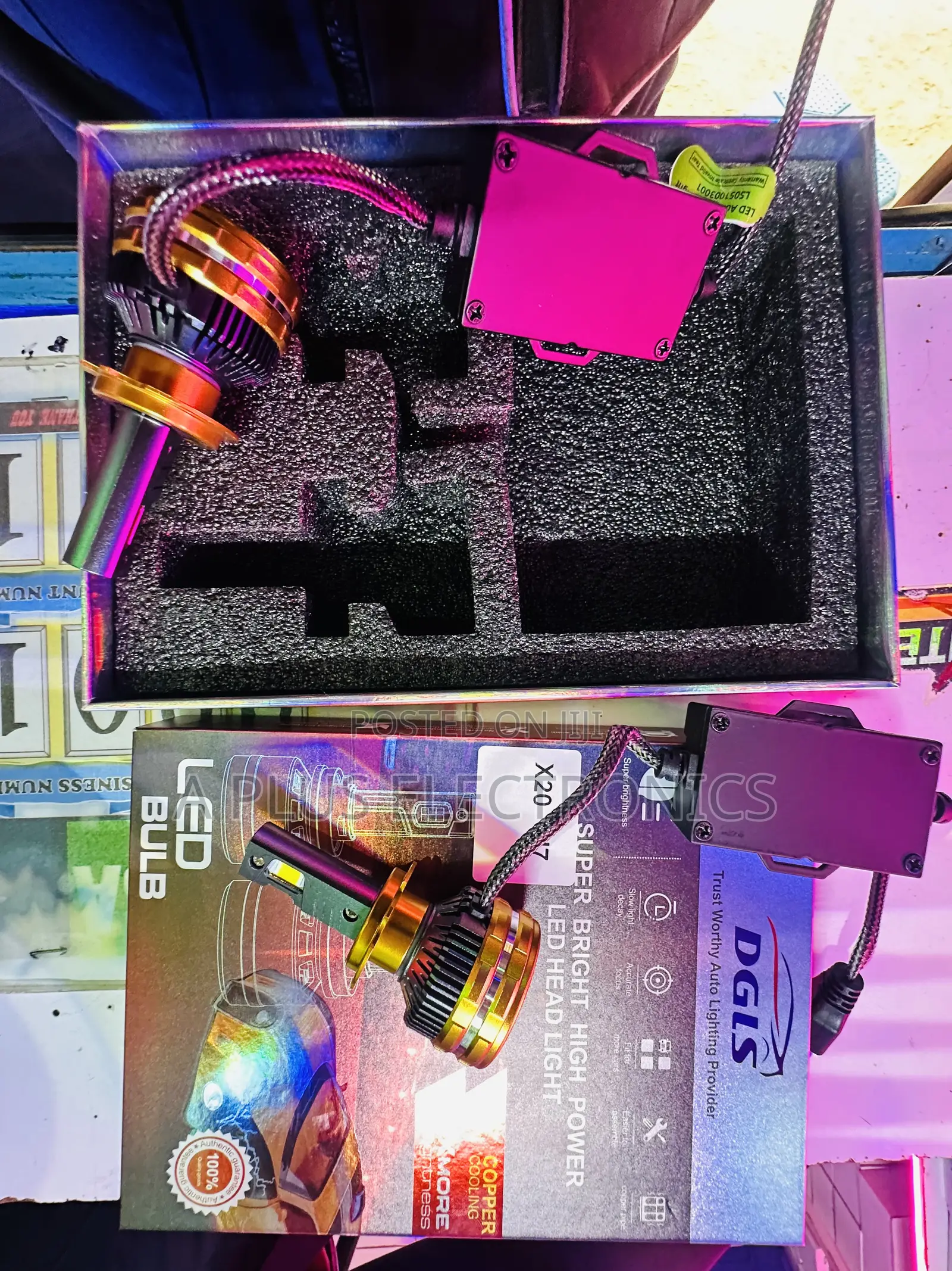 H7 Led Headlight Bulbs DGLS Ultra Bright 12v Car Headlamp Upgrade