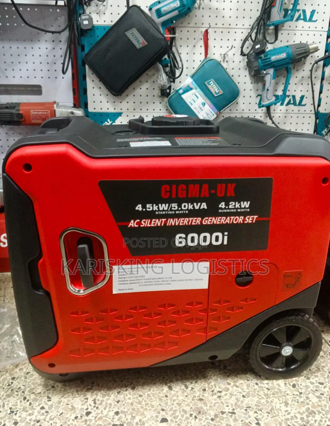 Cigma 6kva Silent Inverter Generator