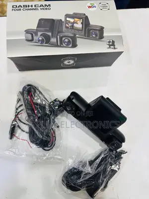4 Lens Dash Camera D43 With Wifi – Ultra Hd Car Security