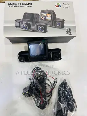 4 Lens Dash Camera D43 With Wifi – Complete 4-Camera Car Protection