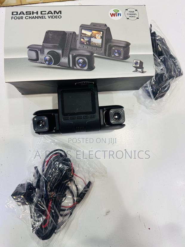 Lens Dash Camera D43 With Wifi – High Definition All-Around Car Camera
