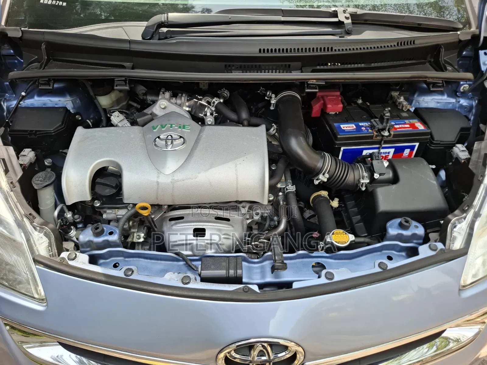 Toyota Ractis 2014 Blue