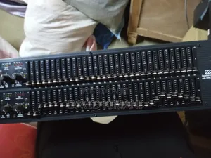 This Is a DBX 2231 Dual 31-Band Graphic Equalizer