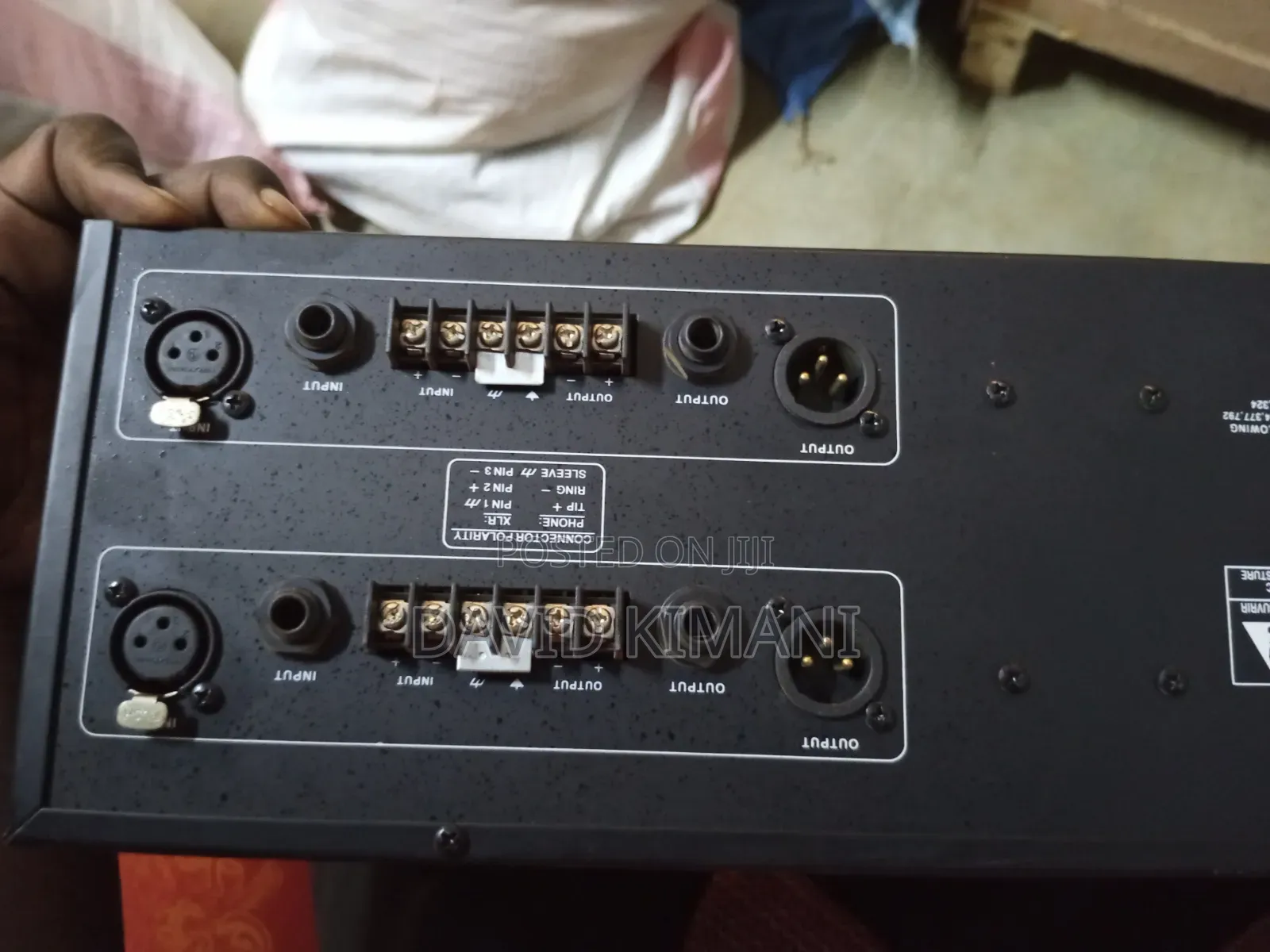 This Is a DBX 2231 Dual 31-Band Graphic Equalizer