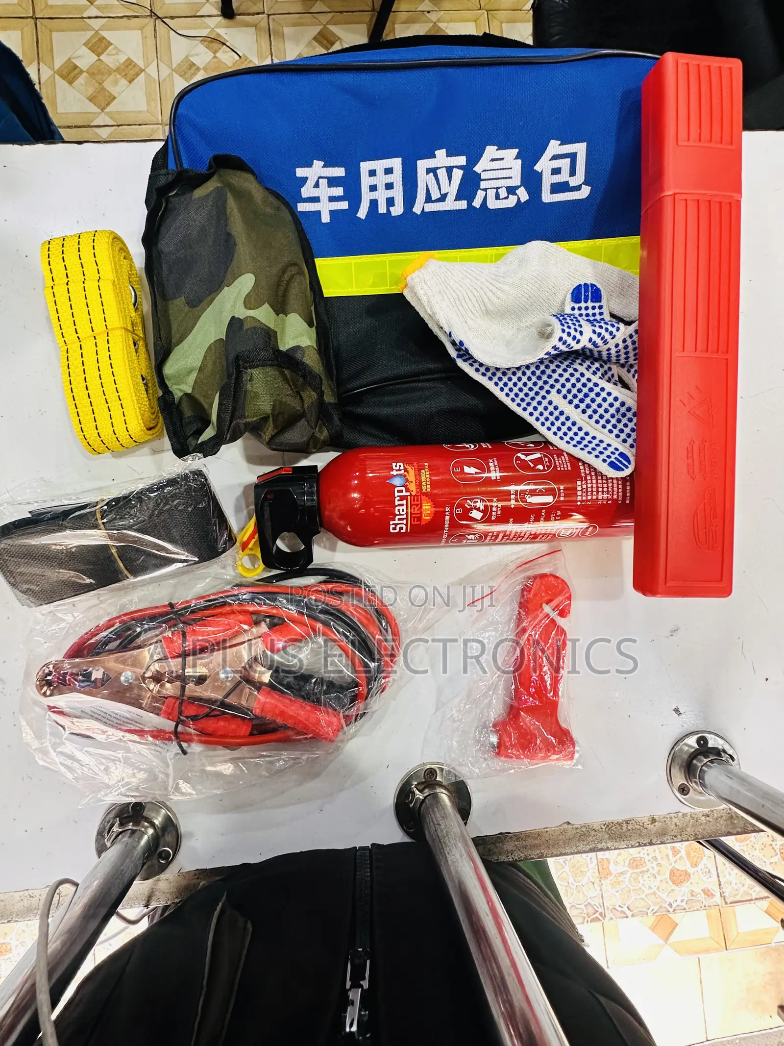 9pc Car Emergency Kit – Must-Have Safety Pack