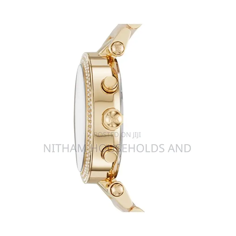 Michael Kors Mk6326 Gold Tone Chronograph Watch for Women