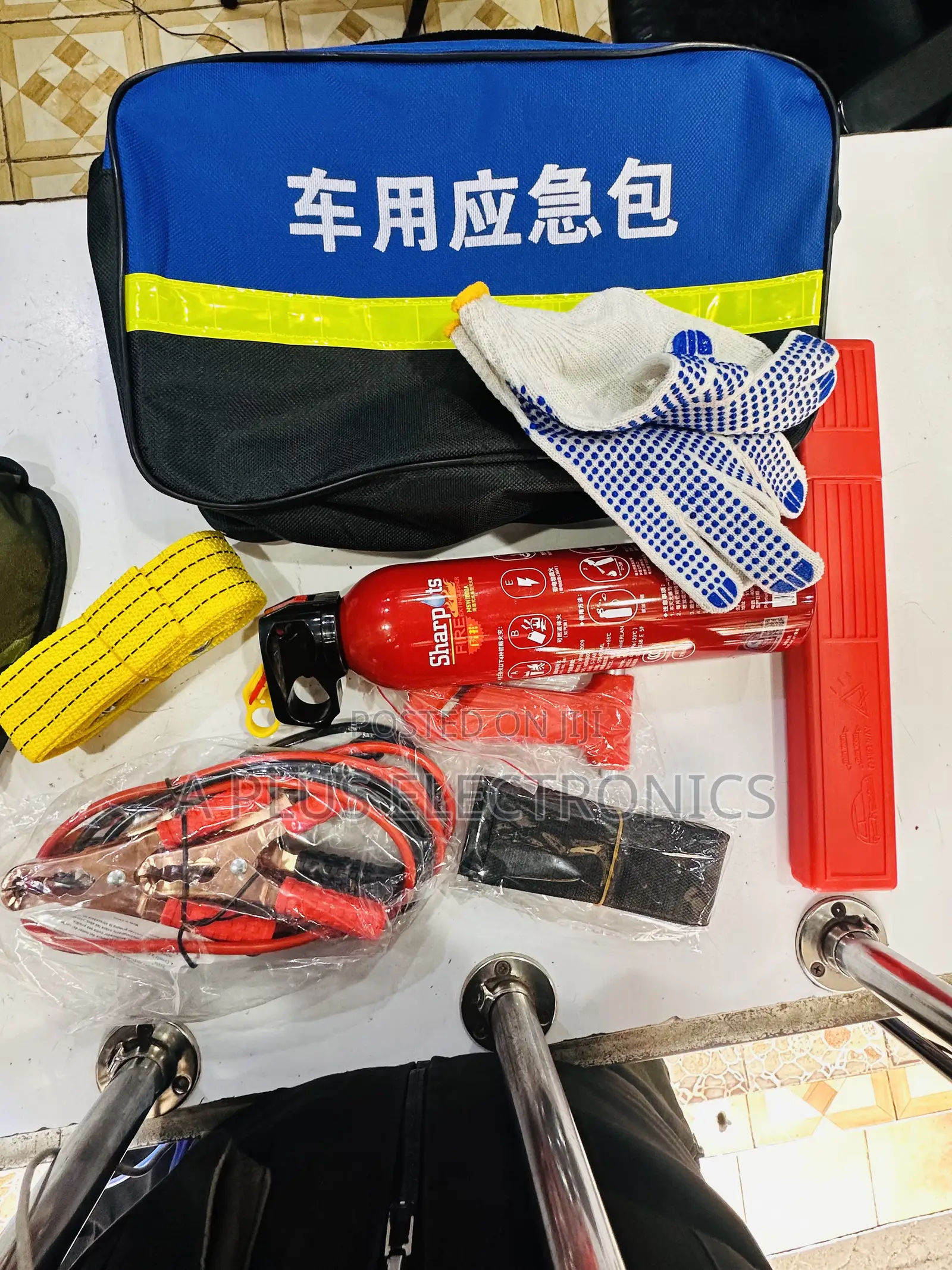 9pc Car Emergency Kit – Essential Car Breakdown and Rescue Kit