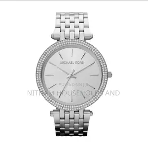 Michael Kors Mk3190 Silver Designer Watch for Women