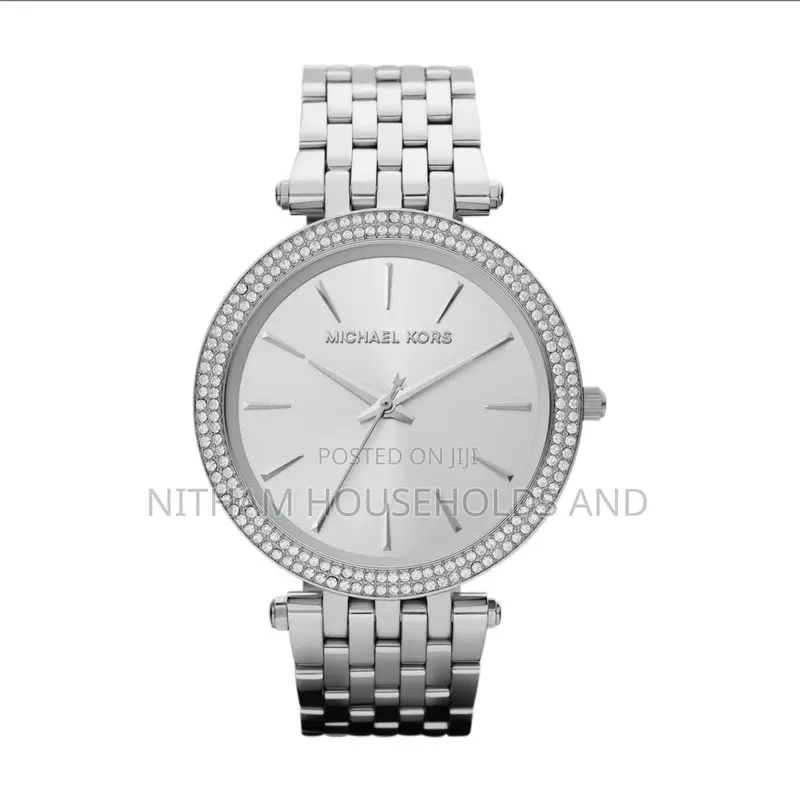 Michael Kors Mk3190 Silver Designer Watch for Women