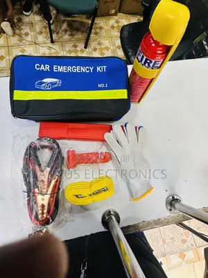 7pc Car Emergency Kit – Quick Response Vehicle Safety Kit