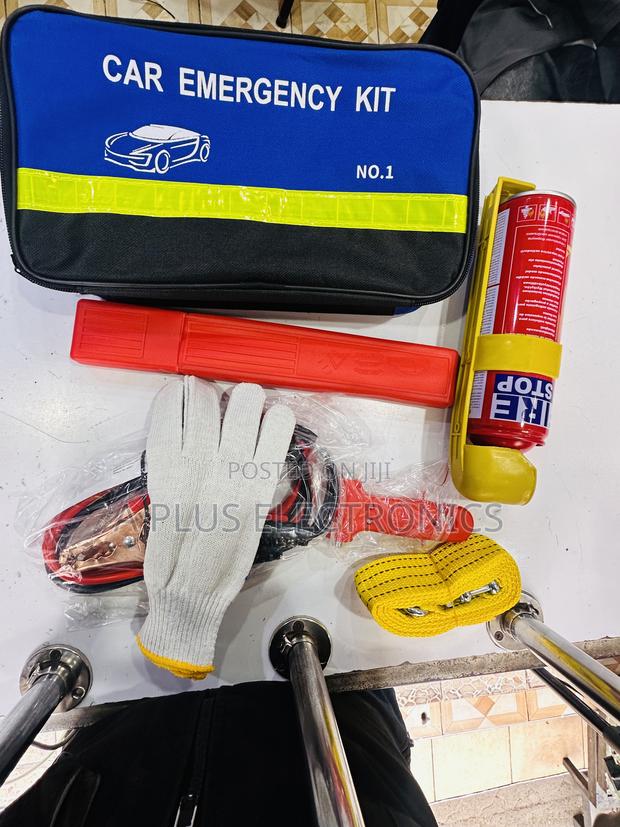 7pc Car Emergency Kit – Compact Car Safety Repair Kit - thumbnail 3