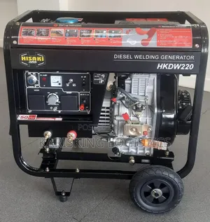 Hisaki 9kva Openset Diesel Generator With Inbuilt Welding