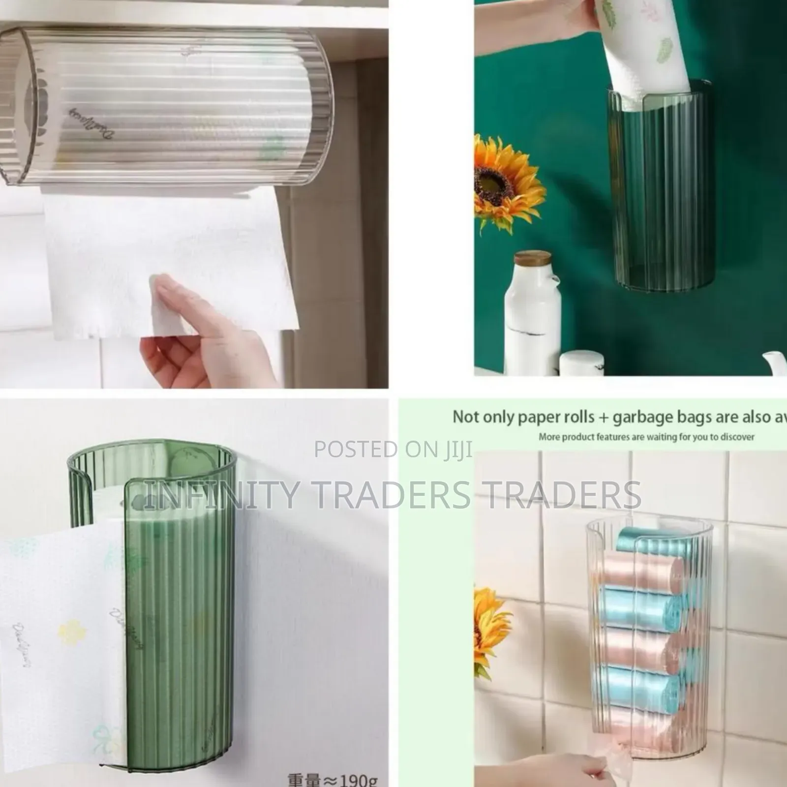 Wall-Mounted Bathroom Tissue