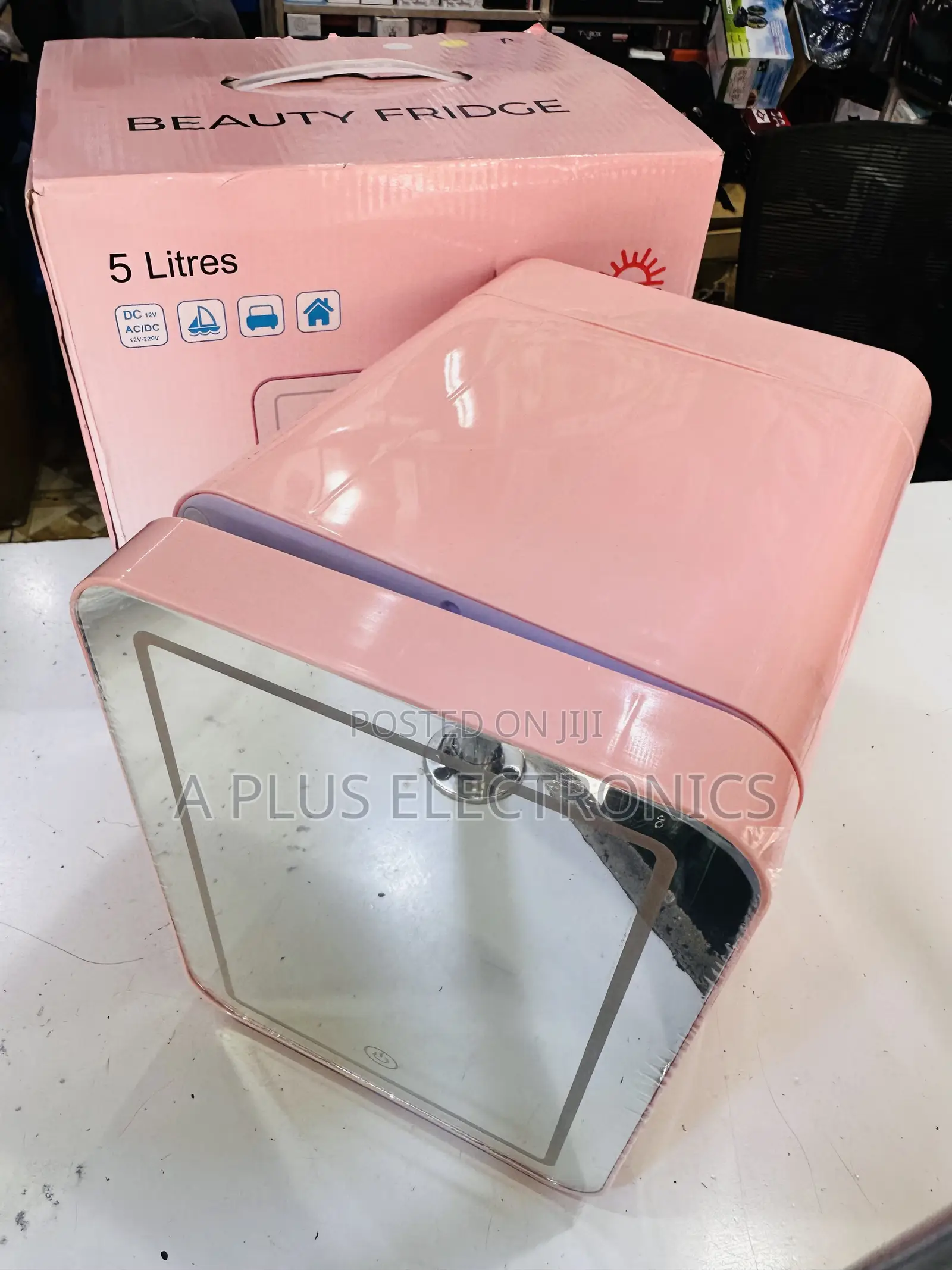 Car Fridge 5l Compact Car Refrigerator With Fast Cooling System