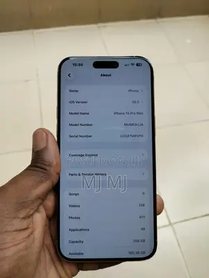 Apple iPhone 15 Pro Max 256 GB Silver