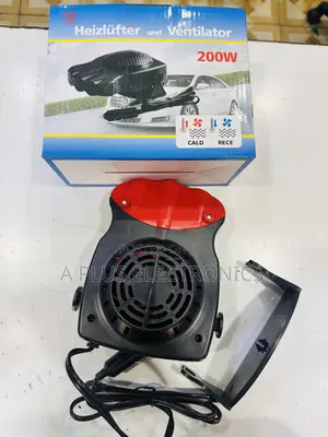 Windscreen Heater/Fan Red – Universal Auto Heater Fan for Windscreen
