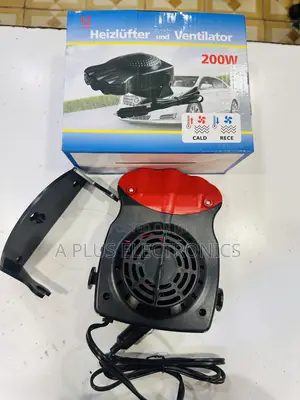 Windscreen Heater/Fan Red – High Power Windshield Demister Device