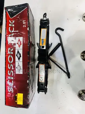 2t Scissor Jack Durable Emergency Road Car Jack Tool