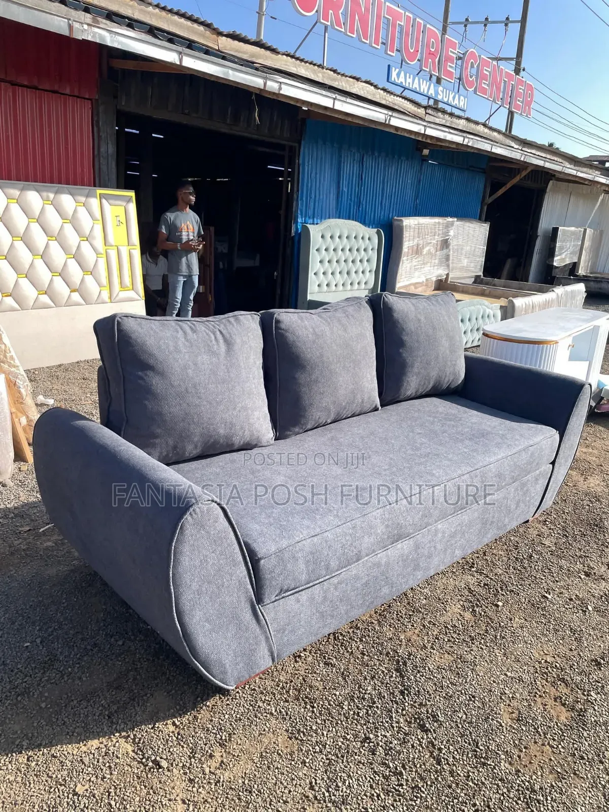 Clean 3 Seater Sofa on Sale