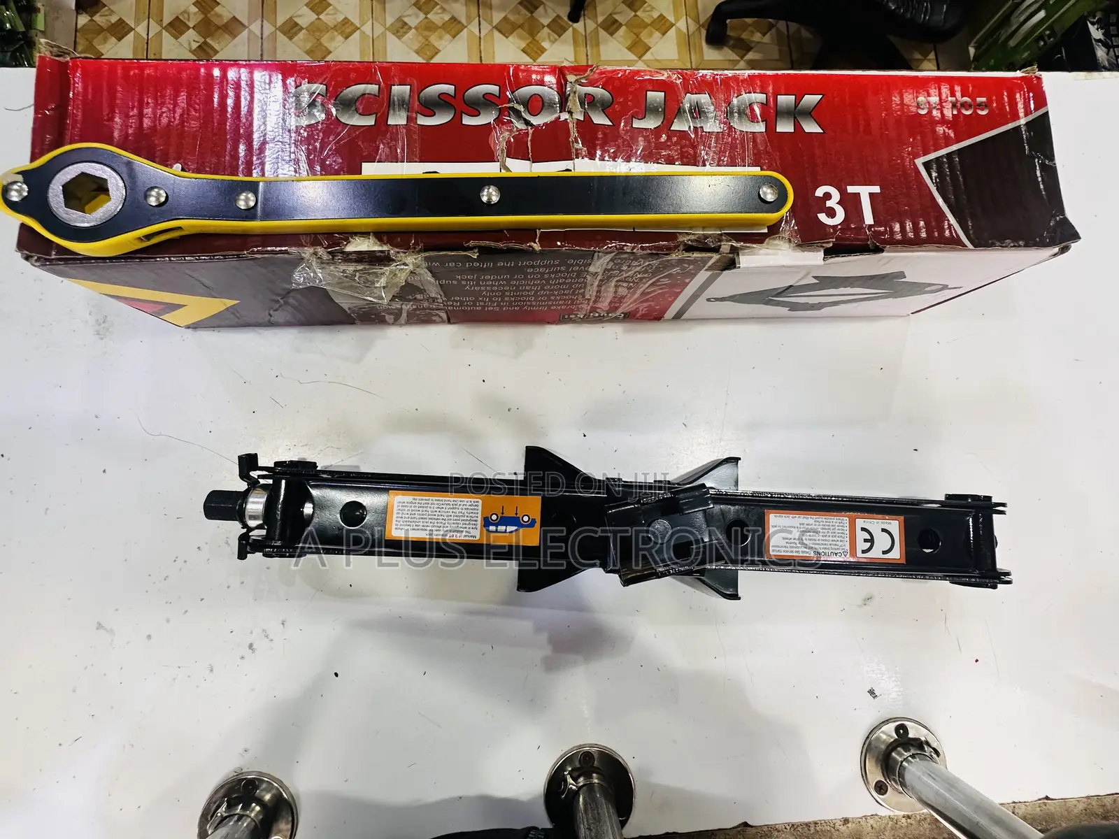 3t Scissor Jack Universal Vehicle Emergency Jack