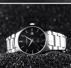 Curren 8106 Analog Steel Watch Silver for Men