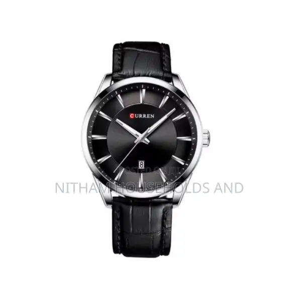 Curren 8365 Black Dial Watch