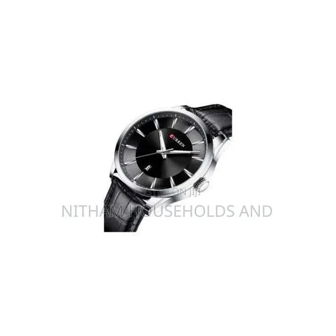 Curren 8365 Black Dial Watch