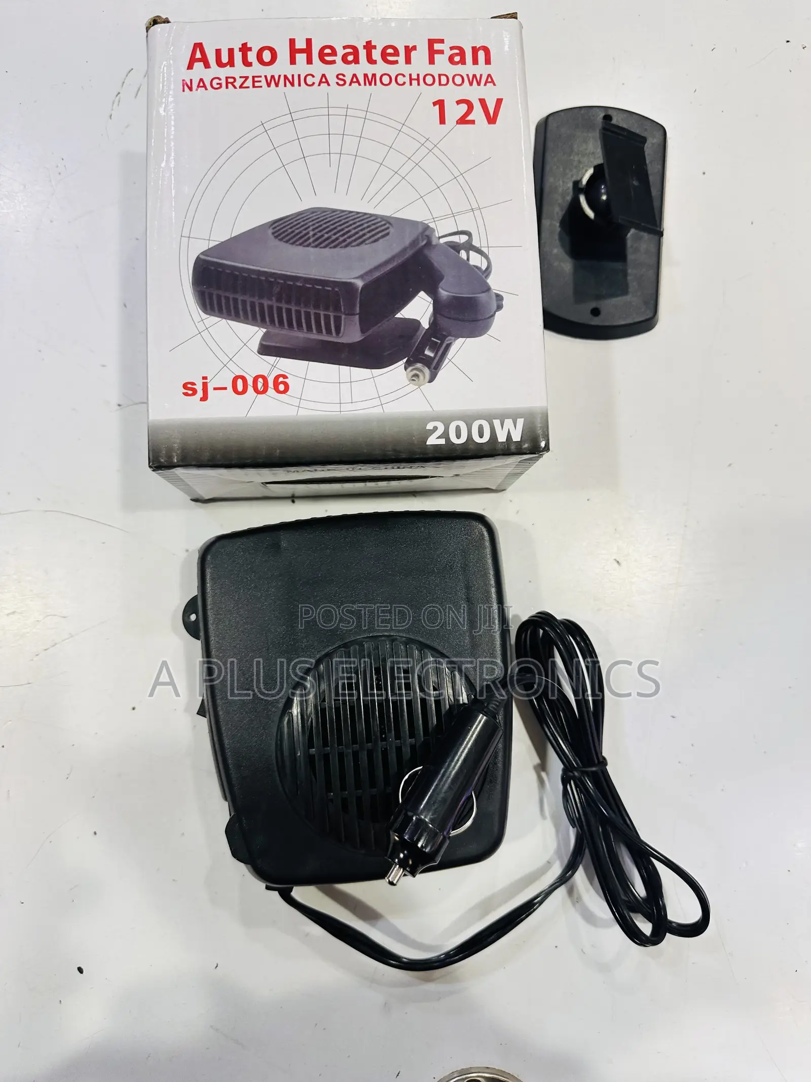 Windscreen Heater/Fan Sj006 – 12v Portable Car Heater Defogger