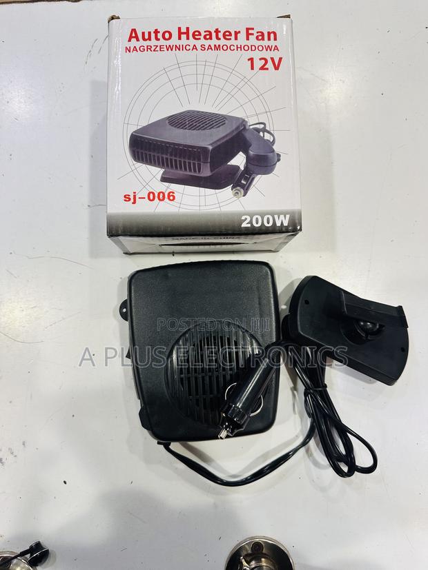 Windscreen Heater/Fan Sj006 – 12v Portable Car Heater Defogger