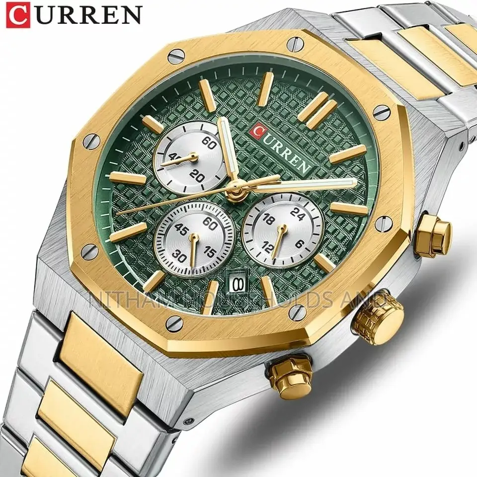 Curren 8440 Stainless Steel Watch Gold Rose