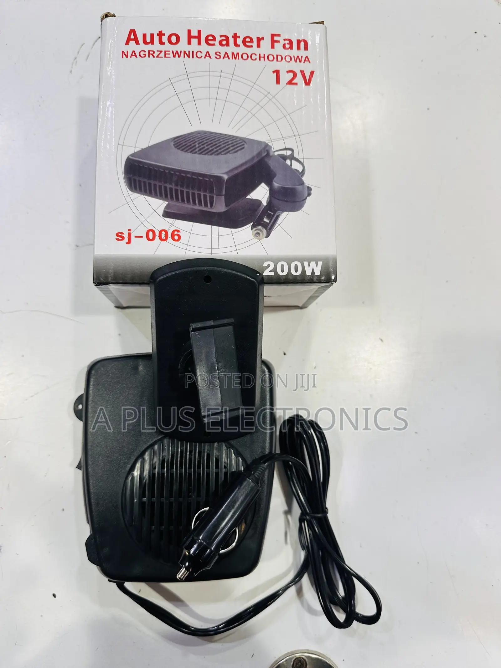 Windscreen Heater/Fan Sj006 – Plug-in Car Windshield