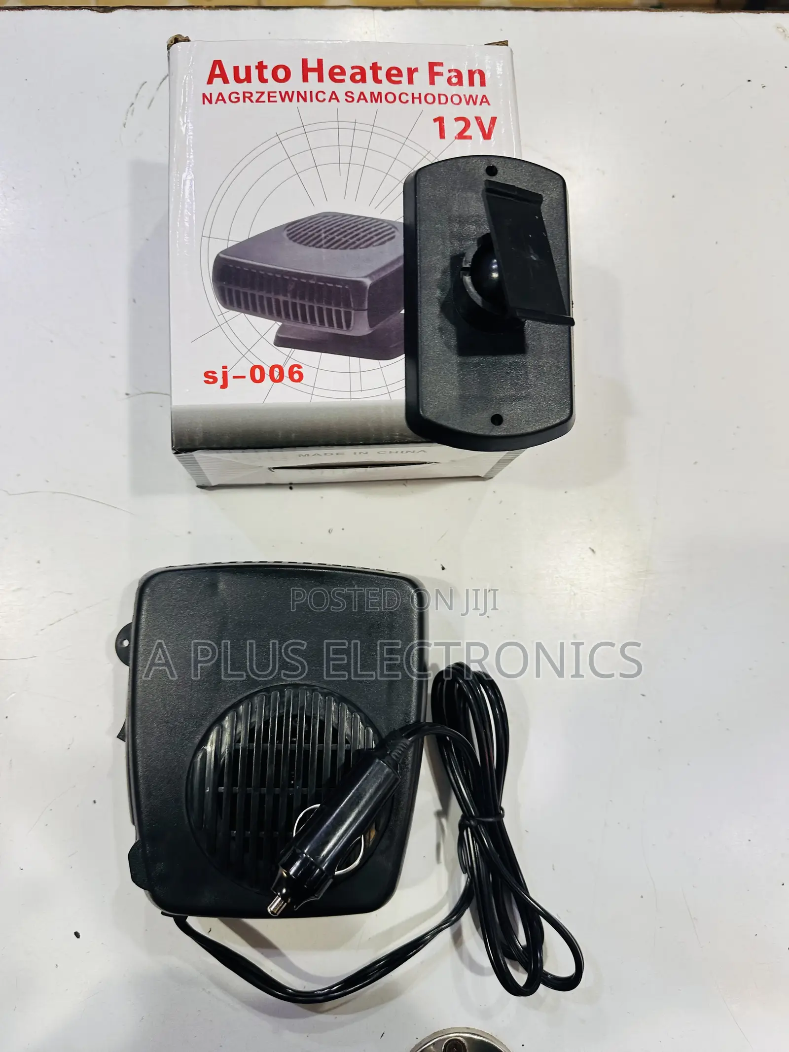 Windscreen Heater/Fan Sj006 – Plug-in Car Windshield