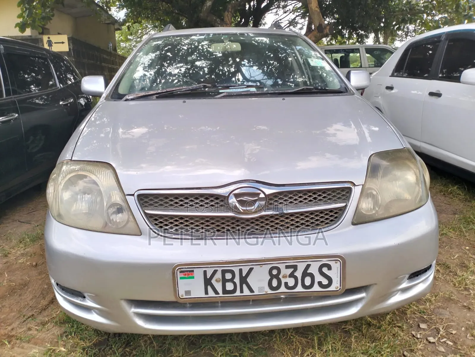 Toyota Corolla Fielder 2004 Silver