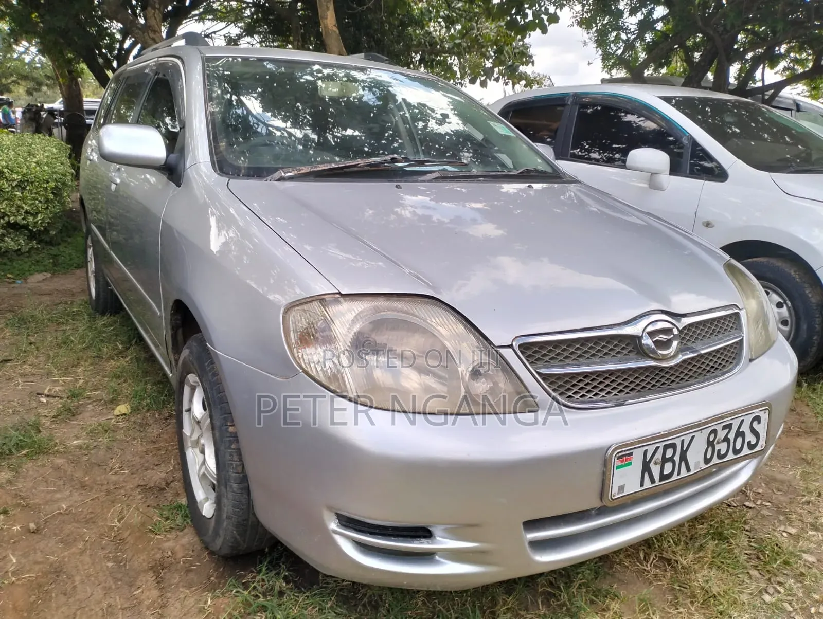 Toyota Corolla Fielder 2004 Silver