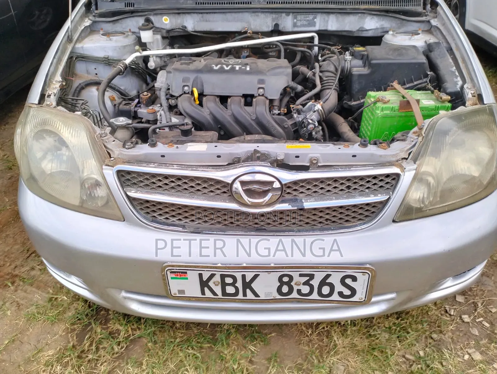 Toyota Corolla Fielder 2004 Silver
