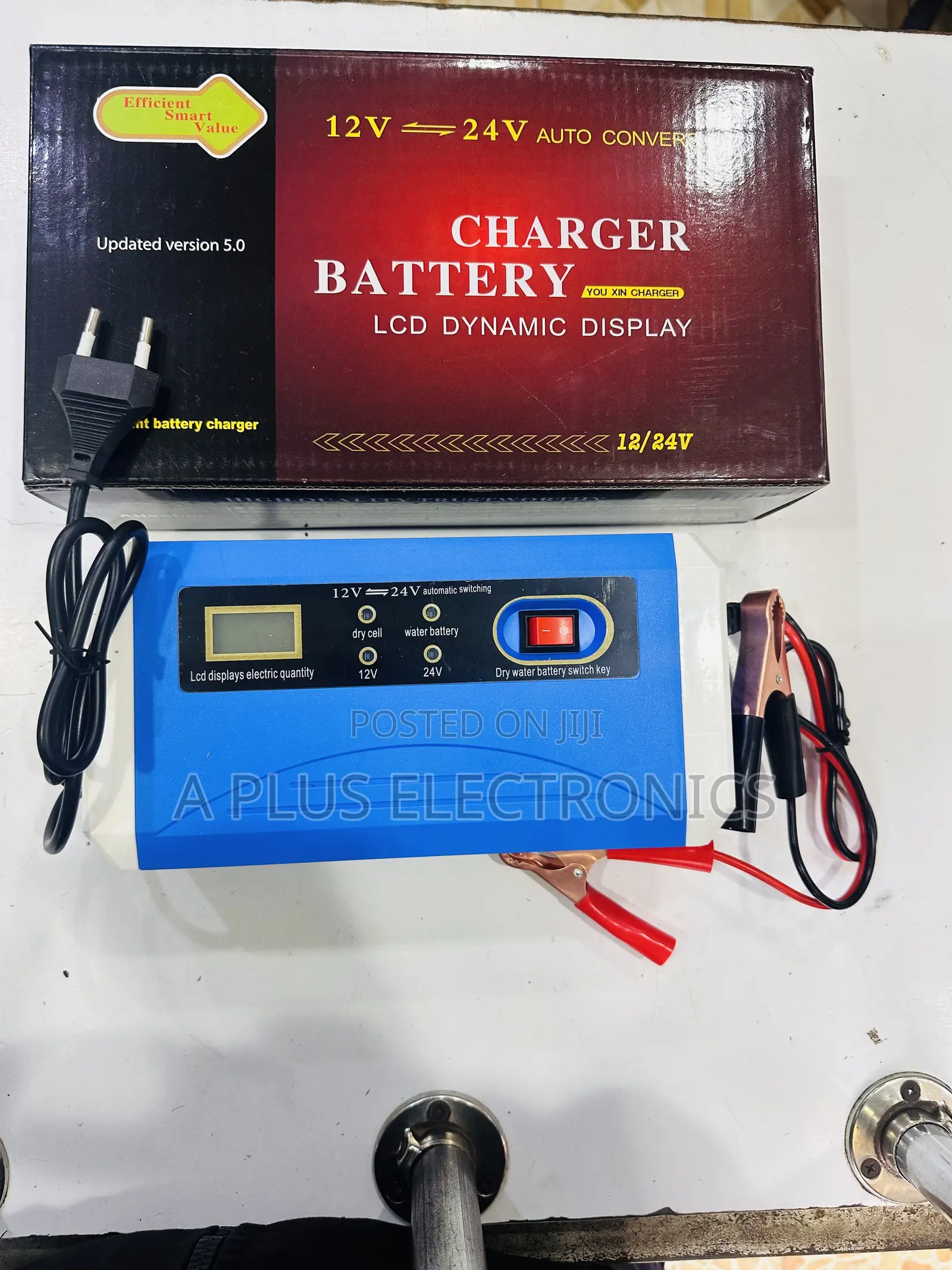 Battery Charger 12/24a V10a – Smart Automatic