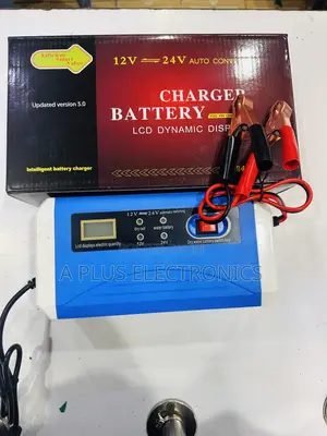 Battery Charger 12/24a V10a – Quick Charge Power Supply for Vehicles