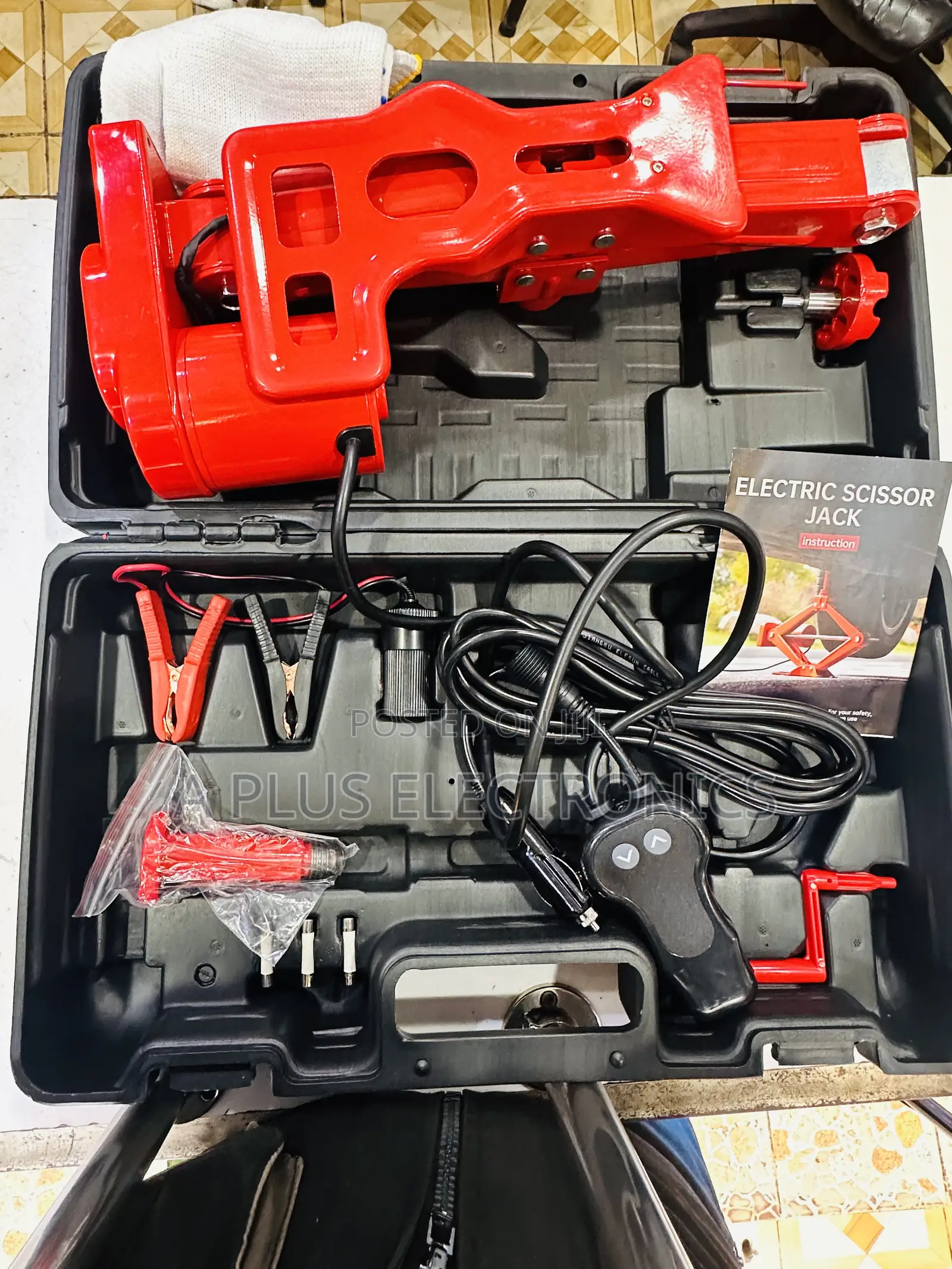 3tonne Electric Jack Heavy Duty Car Lifting Tool