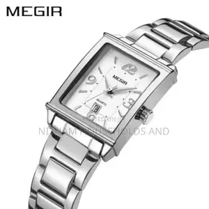 Megir 1079l Stainless Steel Quartz Watch for Women
