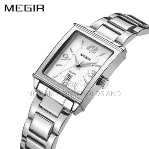 Megir 1079l Stainless Steel Quartz Watch for Women