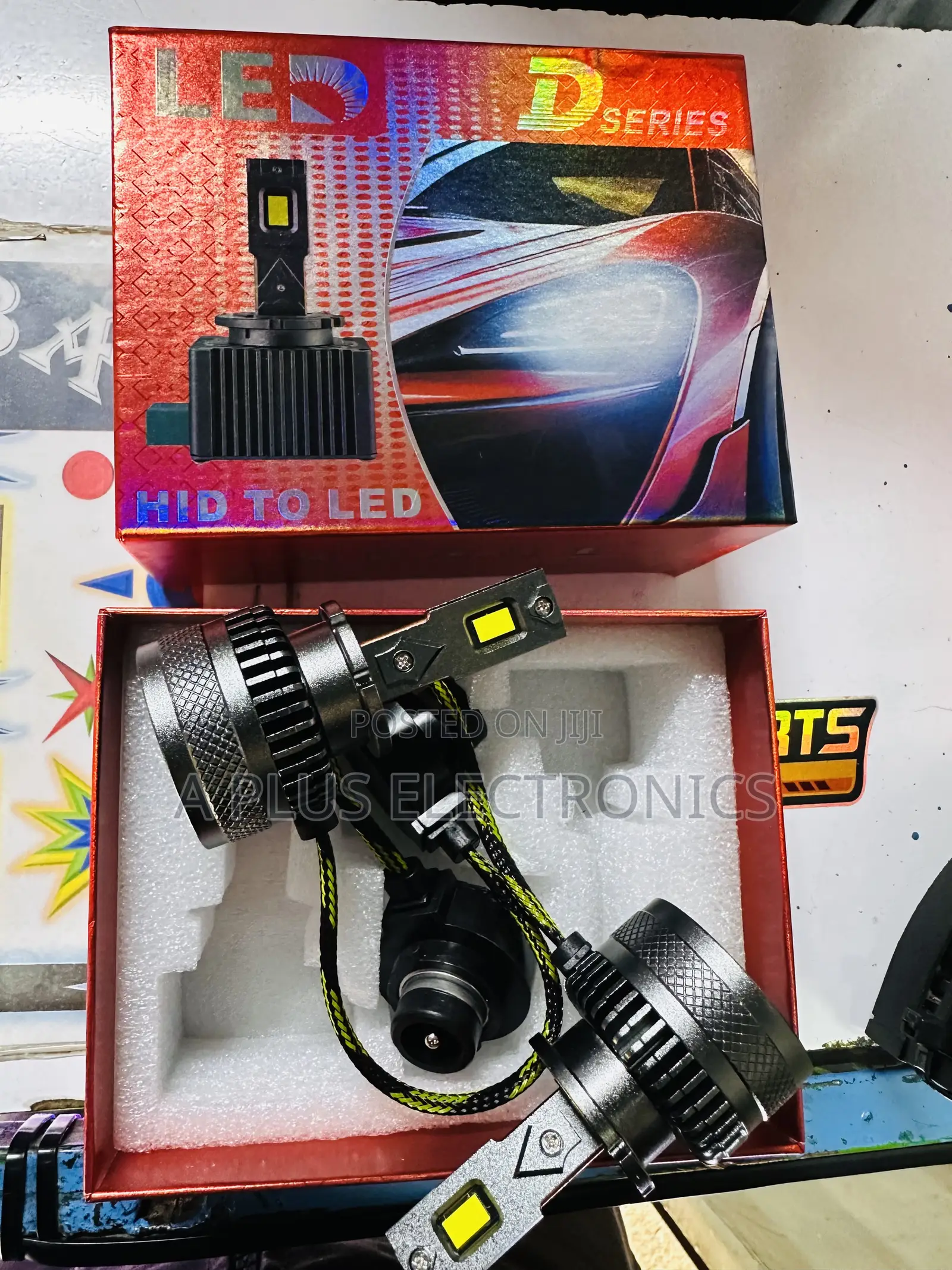 D4s Led Bulb Ultra Bright Plug and Play Headlamp