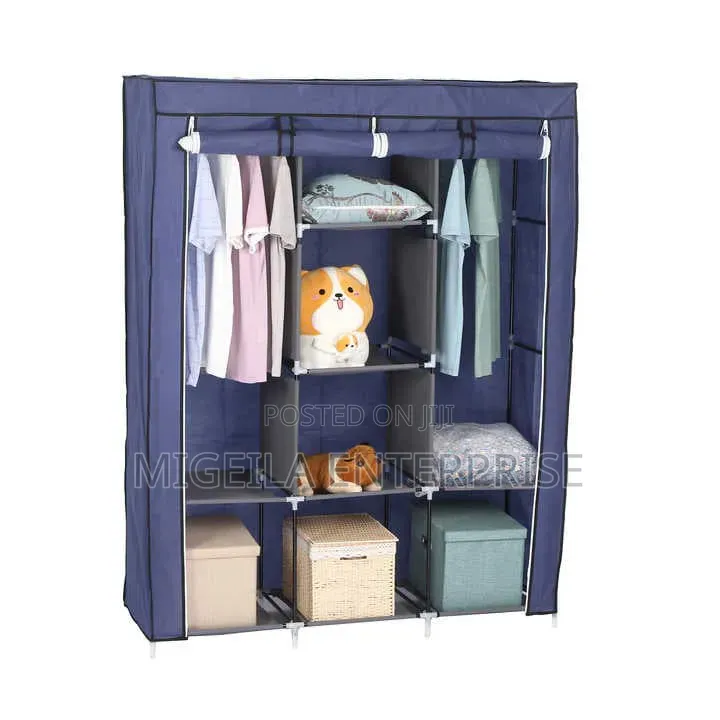 3 Column Metallic Wardrobe