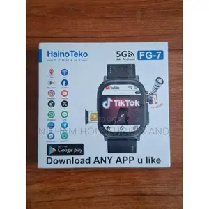 Haino Teko 5g Smartwatch - Rotating Camera, Bluetooth, Fitness