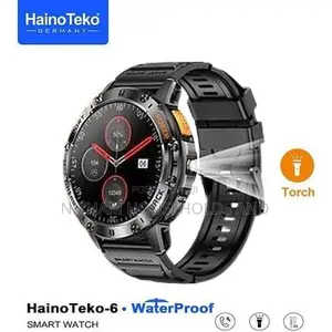 Haino Teko Waterproof Smart Watch With Amoled Display 3 Pair Strap