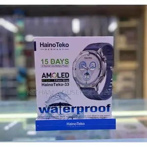 Haino Teko -33 Waterproof Smart Watch With Amoled Display